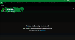Desktop Screenshot of loomiswolves.org